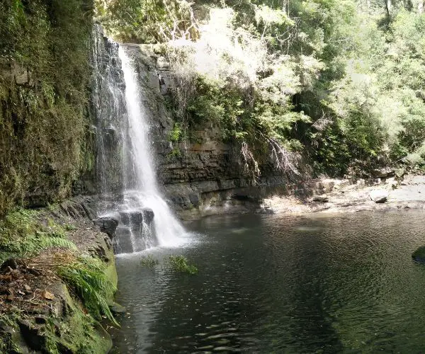 Water flowing at Belmore Falls