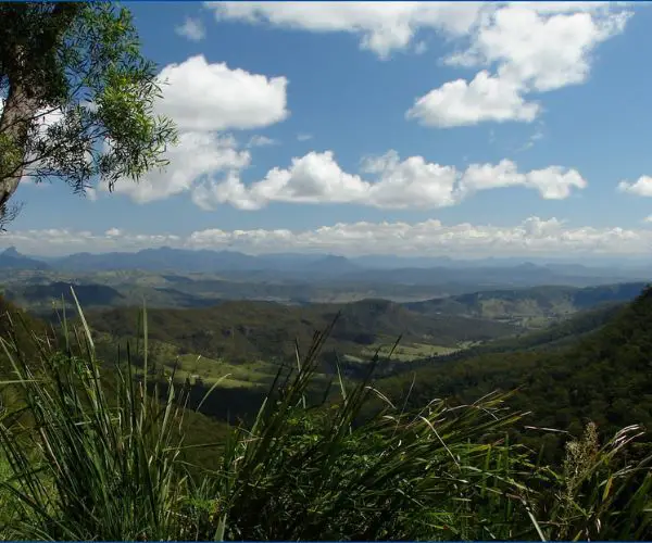 View at Morans Falls Lookout