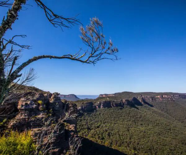 View from Cahill's Lookout Katoomba Blue Mountains